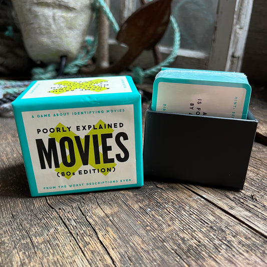 Mini Poorly Explained Movies Game - 80s Edition