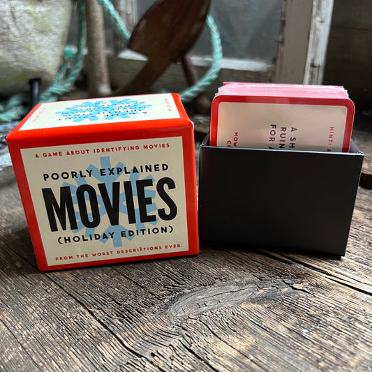 Mini Poorly Explained Movies Game - Holiday Edition