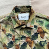 Berry Ripstop Overshirt, Green Print