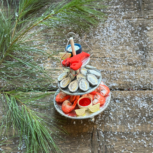 Seafood Tower Ornament