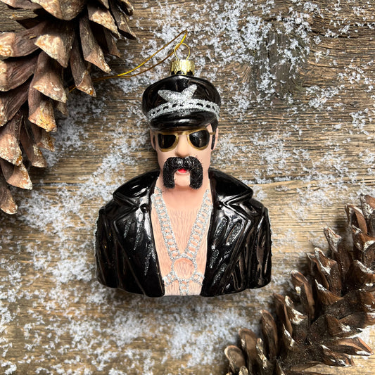 Leather Man Ornament