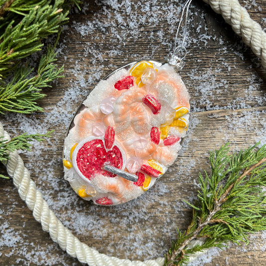 Shrimp Cocktail Ornament