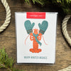 Cozy Lobster Holiday Card Box of 8