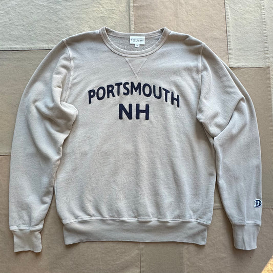 Portsmouth NH Crewneck, Latte