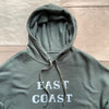East Coast Hoodie, Military Green