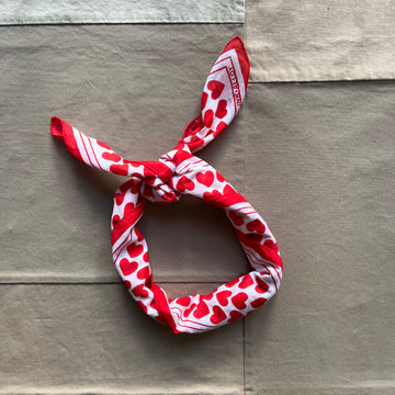 Olivia Heart Print Scarf