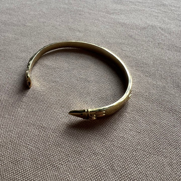 Sally Fish Cuff Bracelet Brass