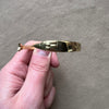 Sally Fish Cuff Bracelet Brass