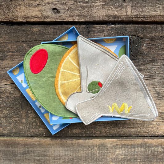 Martini Cocktail Napkins