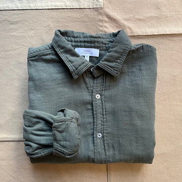 Triple Gauze Easy Shirt, Basil