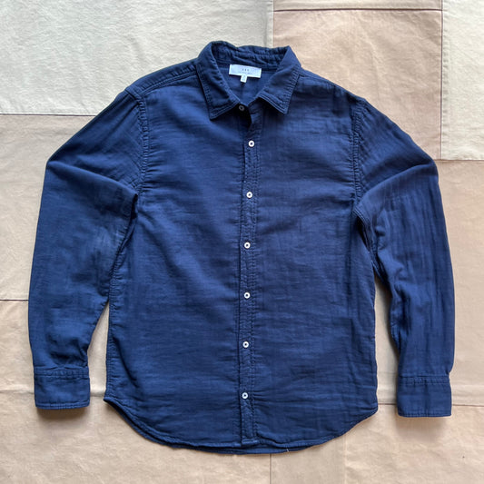 Triple Gauze Easy Shirt, Navy