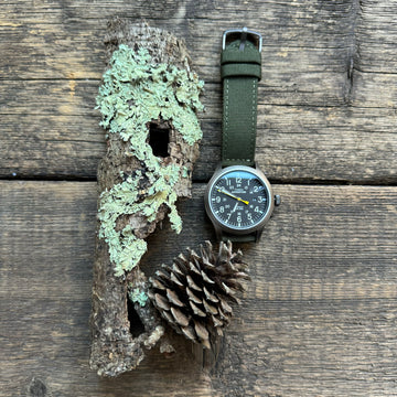 Expedition Fabric Strap Watch, Olive