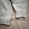 Wellfleet Wool Crewneck, Natural/Grey Ragg