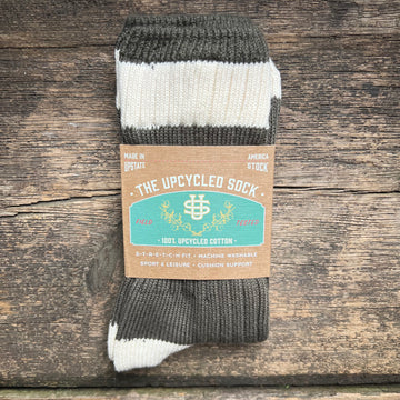 Upcycled Sock, Olive Drab