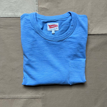 Short Sleeve Pocket Tee, Cornflower