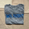 Mr. Right T-Shirt, Streaky Grey