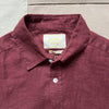 Linen Shirt, Bordeaux
