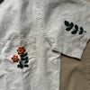 Embroidered Camp Collar Shirt, Spring Embroidery