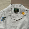 Embroidered Camp Collar Shirt, Spring Embroidery