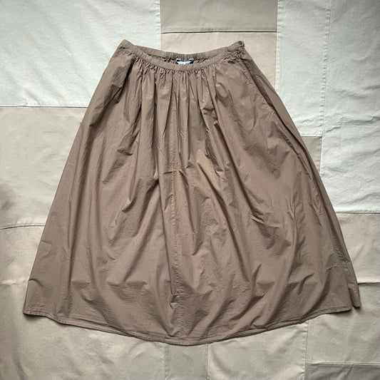 Sarah Skirt in Cotton, Field Khaki