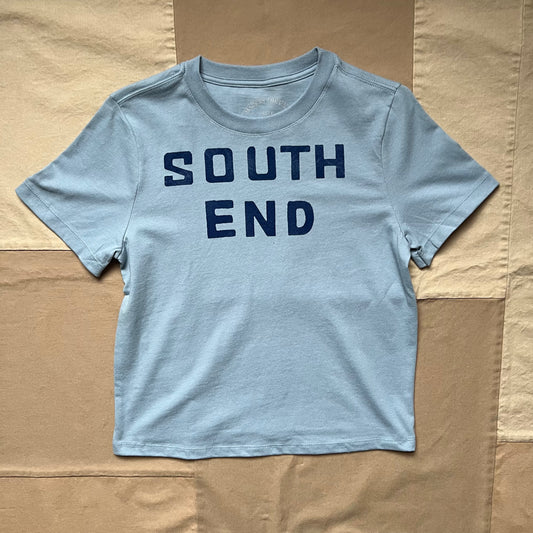 Women's South End T-Shirt, Sky Blue