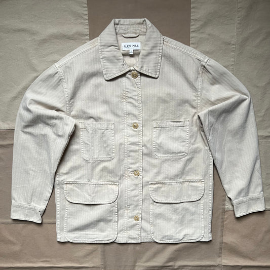 Painter Jacket in Herringbone, Sand