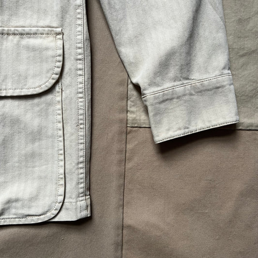 Painter Jacket in Herringbone, Sand