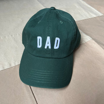 Dad Baseball Hat, Hunter Green