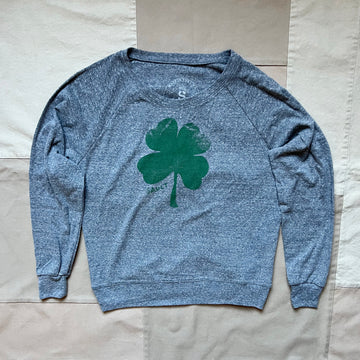 Women's Shamrock Lightweight Sweatshirt, Vintage Grey