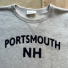Portsmouth NH Crewneck, Athletic Grey