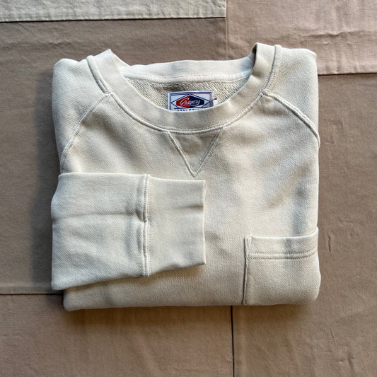 Sunfaded Terry Crew, Vaporous Gray