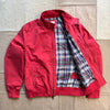 Harrington Jacket in Cotton Blend, Red