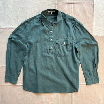 Carter Popover in Cotton Linen, Pine Grove