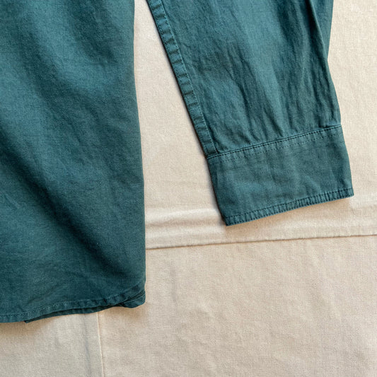 Carter Popover in Cotton Linen, Pine Grove