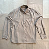 Carter Popover in Cotton Linen, Field Khaki