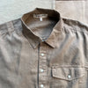 Carter Popover in Cotton Linen, Field Khaki
