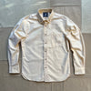 Modern Long Sleeve Oxford Shirt, Yellow