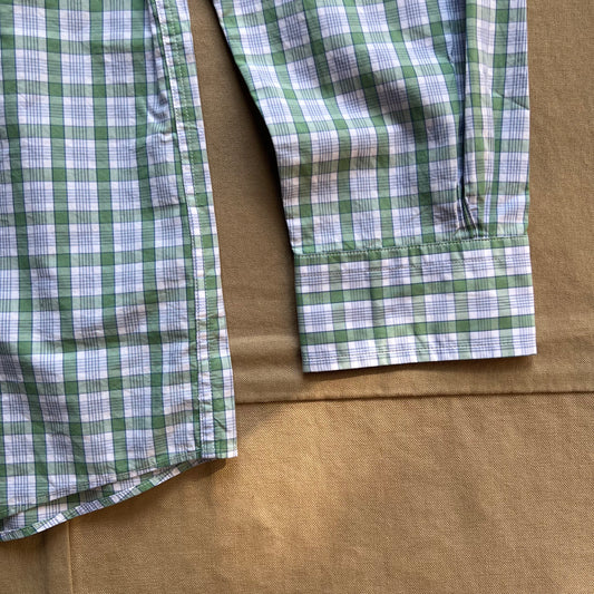 Friday Shirt Poplin Check, Green