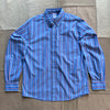 Friday Shirt Poplin Multi Stripe, Blue/Red