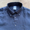 Irish Linen Sport Shirt, Navy
