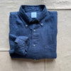 Irish Linen Sport Shirt, Navy