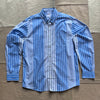 Friday Shirt Poplin Multi Stripe, Blue