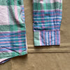 Long Sleeve Madras Shirt, Light Pastel