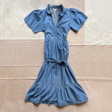 Pariscope Maxi Dress, Chambray