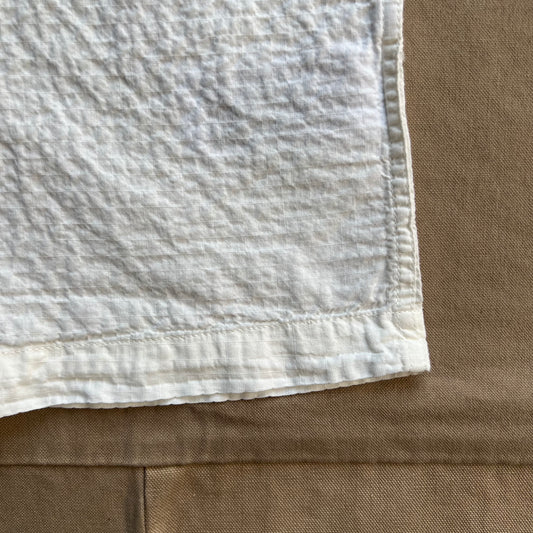 Arten Seersucker Road Shirt, Ecru