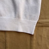 Short Sleeve Supima Cotton Pique Polo Sweater, White