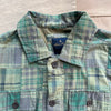 Patchwork Madras Jacket, Green