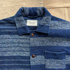 Stout Shirt Jacket, Indigo White Multi Stripe