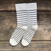 The Brittany Stripe, Natural/Brown