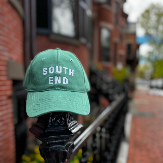 South End Needlepoint Hat, Grass Green